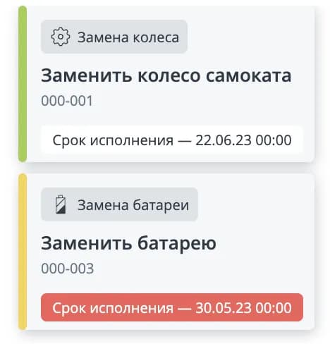 Превью карточек