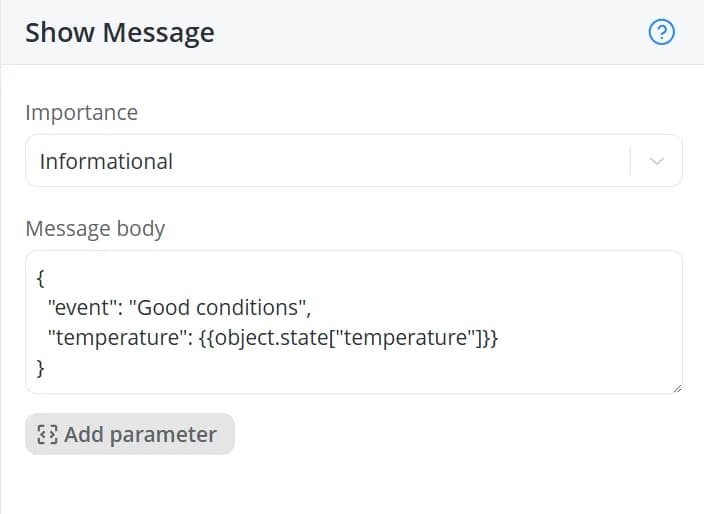Added parameter