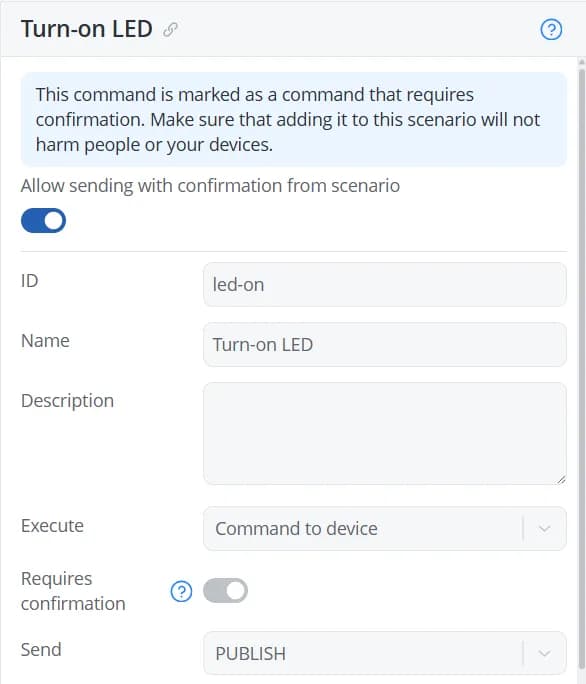 Requires confirmation