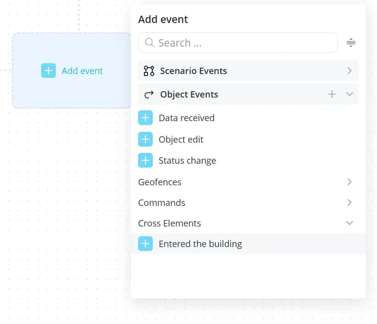 Event in list