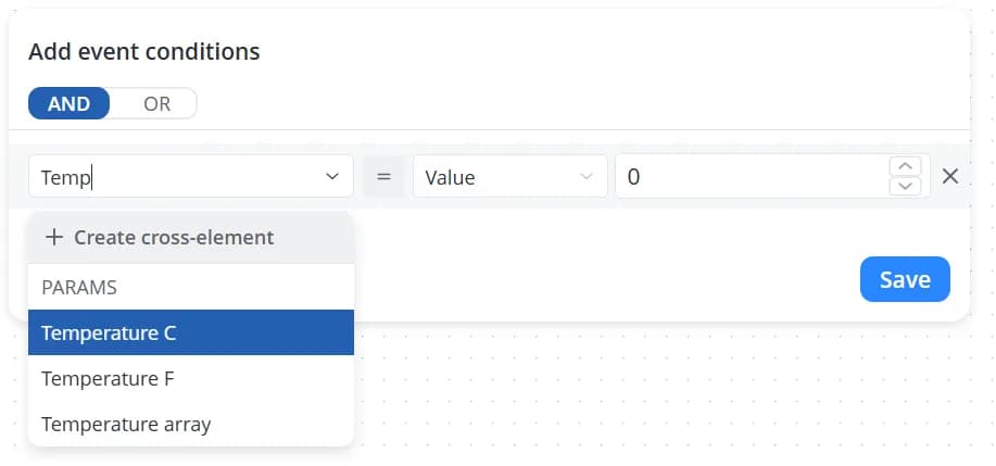 Condition search