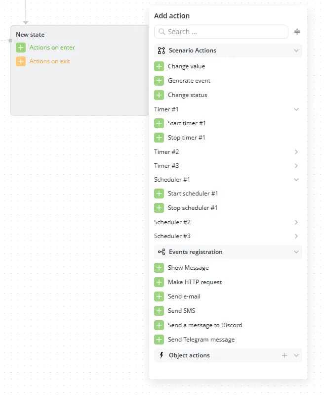 Action List